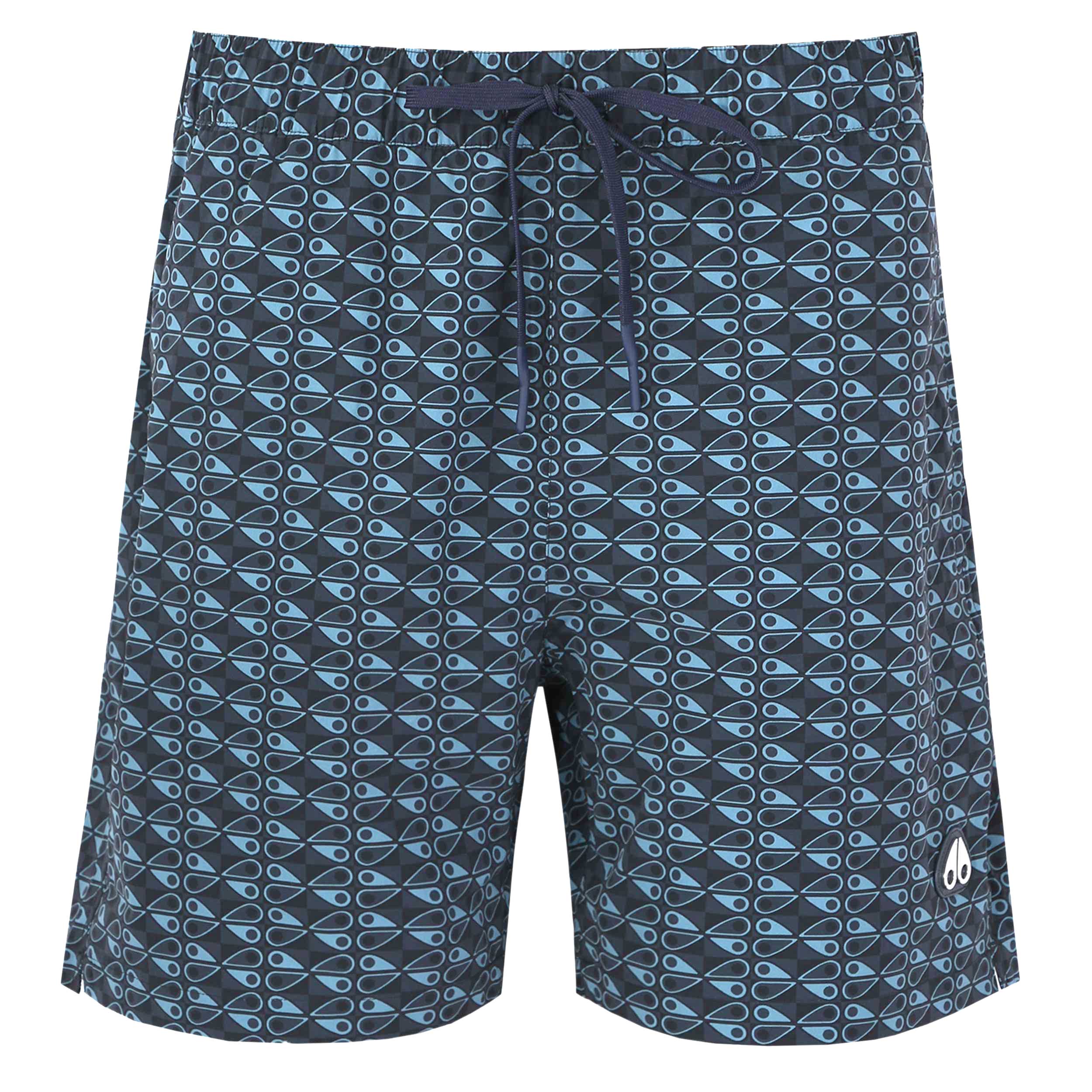 Moose Knuckles Hide And Swim Short in Navy Combo