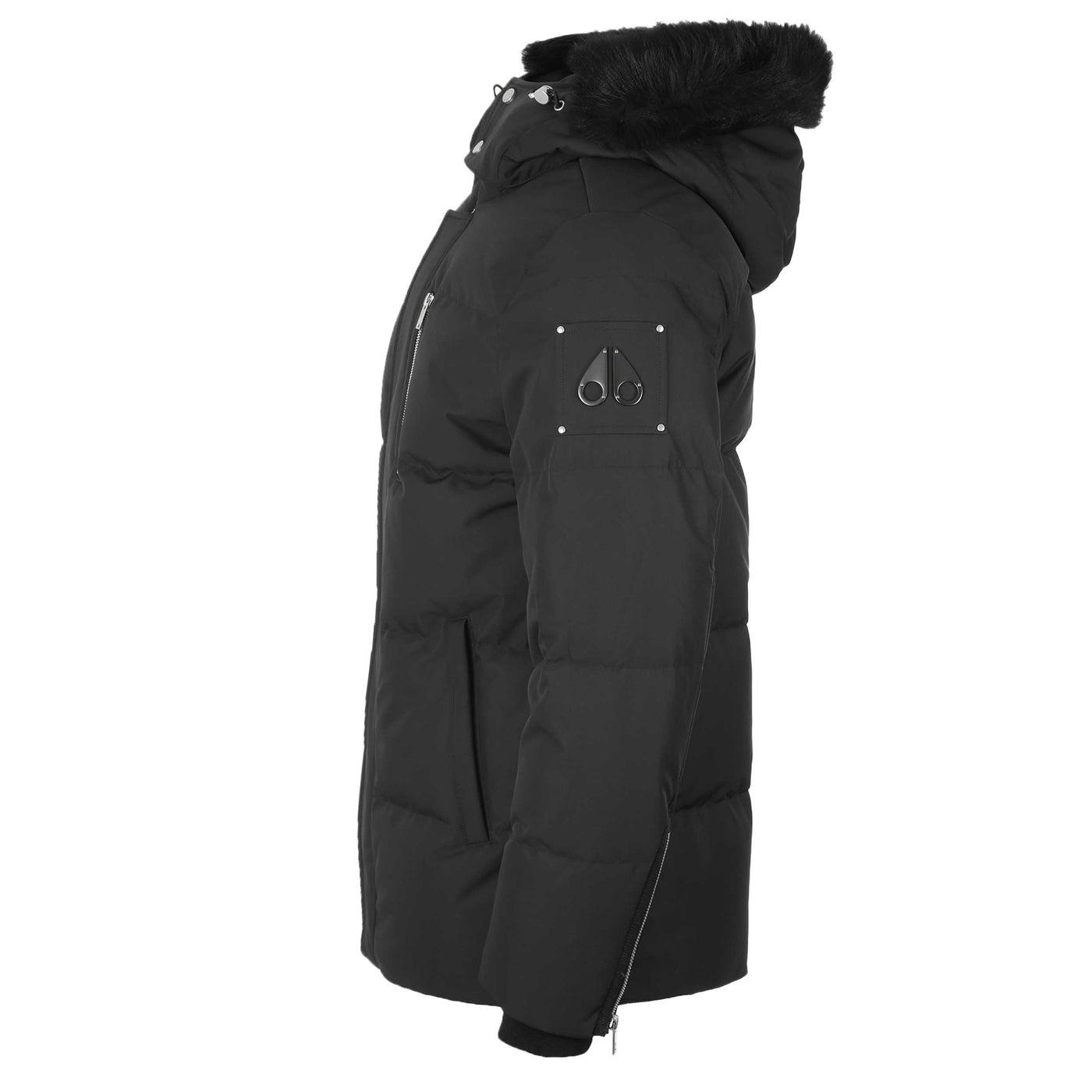 Moose Knuckles M Cloud 3Q Jacket in Black Side