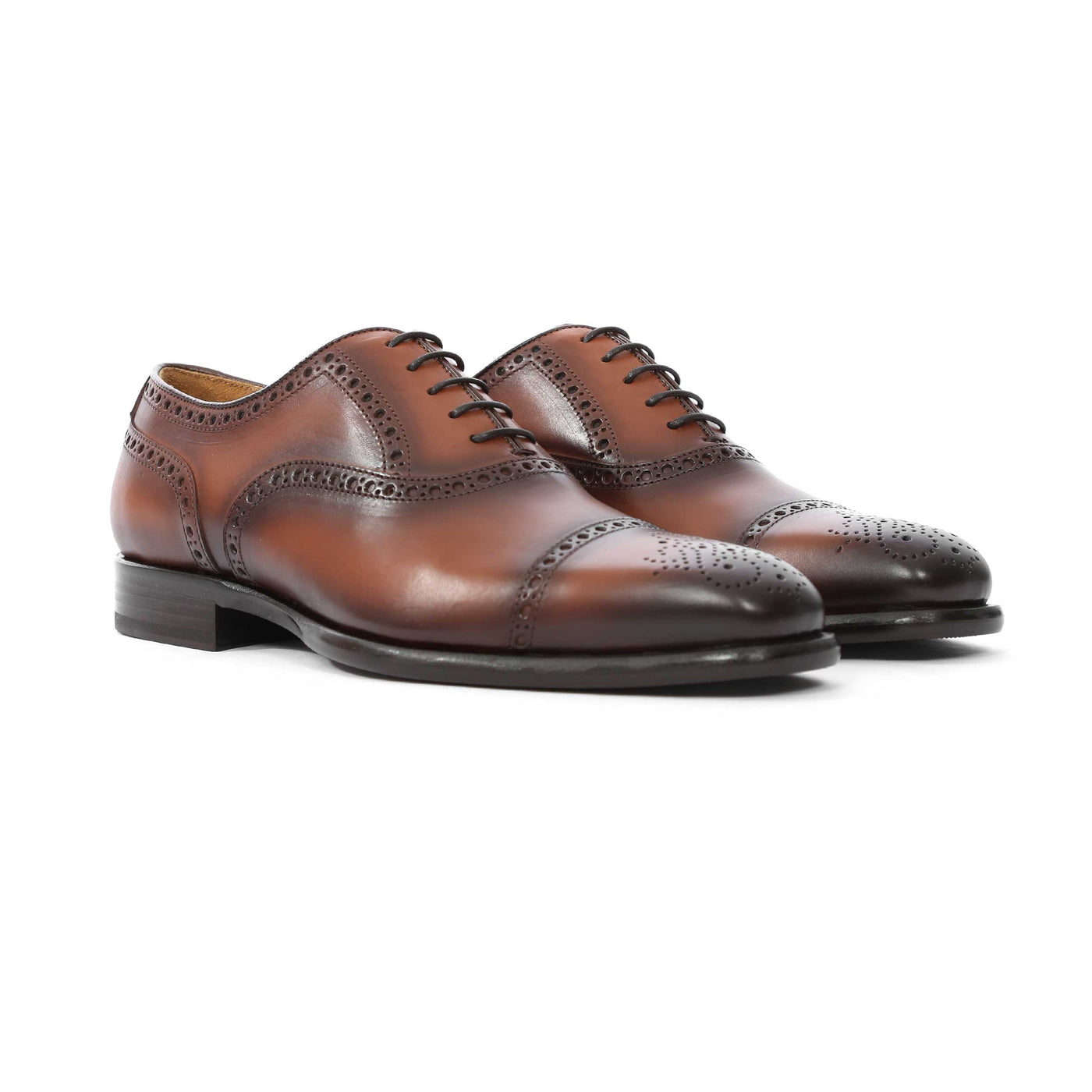 Oliver Sweeney Fallerna Shoe in Dark Tan