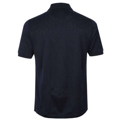 Pal Zileri PZ Zip Polo Shirt in Navy