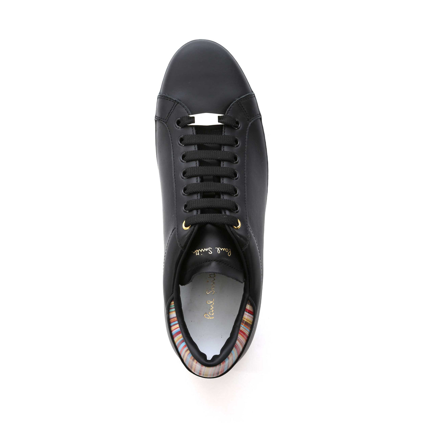 Paul Smith Beck Black Multi Spolier Trainer in Black Birsdseye