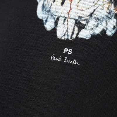 Paul Smith Bunnyskull Sweat Top in Black Logo