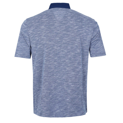 Paul Smith Button Front Polo Shirt in Blue Back