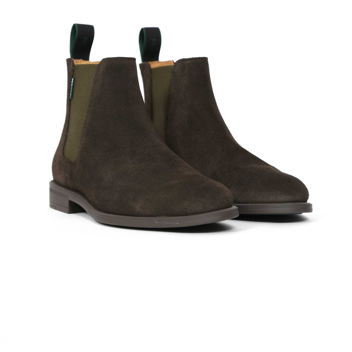 Paul Smith Cedric Boot in Dark Tan Pair