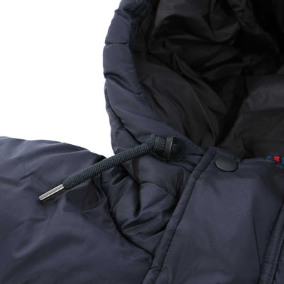 Paul Smith Fibre Down Parka Jacket in Dark Navy Drawstring