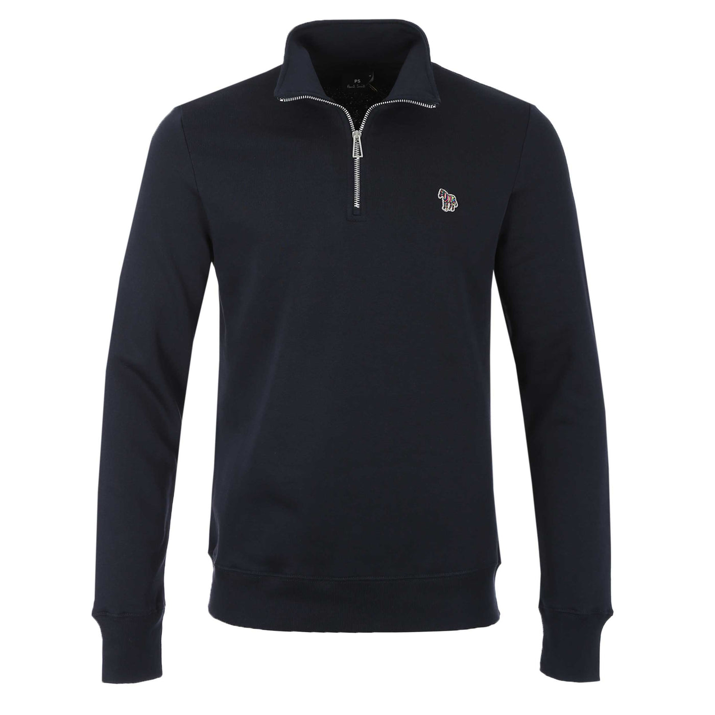 Paul Smith Half Zip Sweat Top in Dark Navy