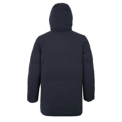 Paul Smith Hooded Down Jacket in Navy Back
