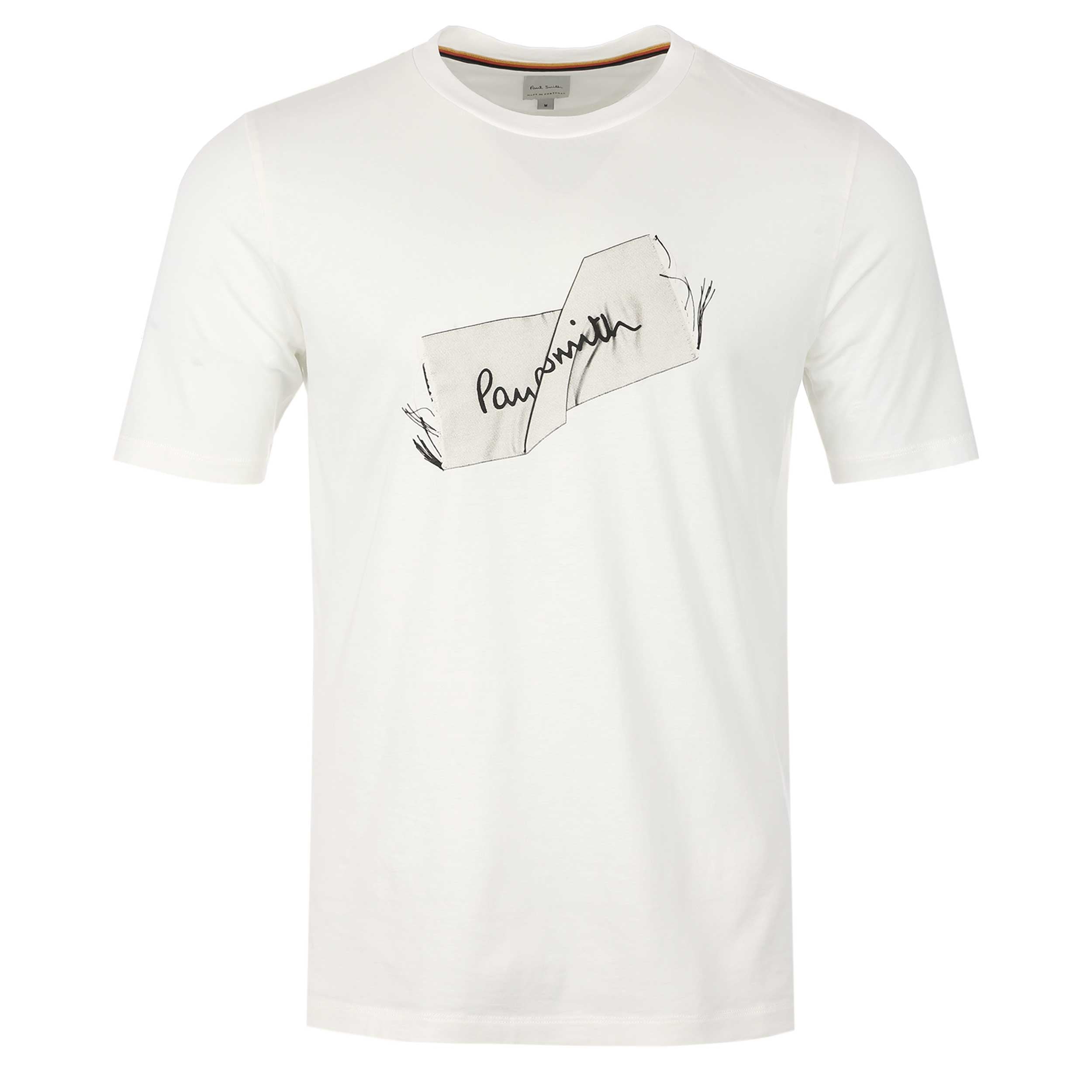 Paul Smith Label T Shirt in White