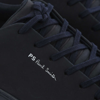 Paul Smith Lee Trainer in Navy Nubuck Logo