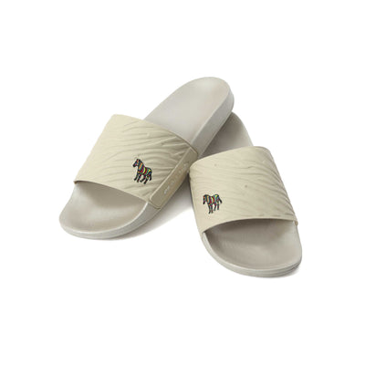 Paul Smith Nyro Zebra Slide in Off White Pair