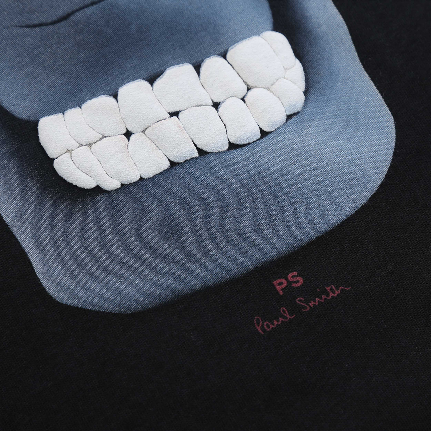 Paul Smith One Eye Skull T Shirt in Black Logo