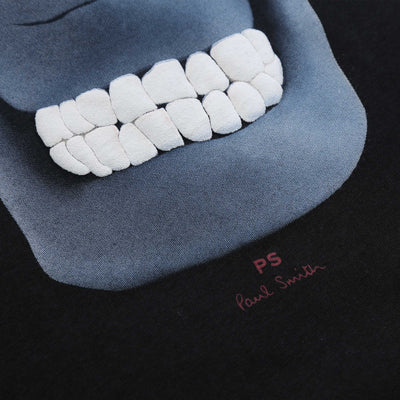 Paul Smith One Eye Skull T Shirt in Black Logo