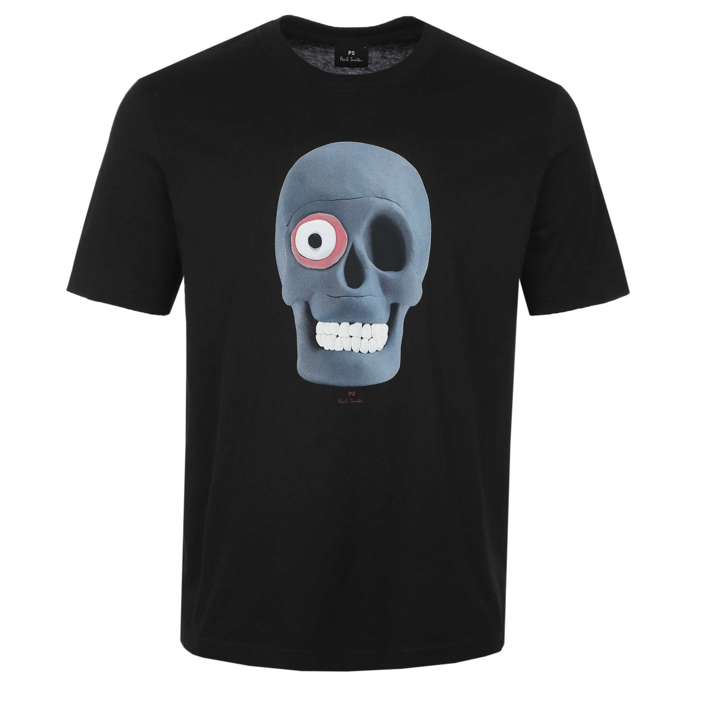 Paul Smith One Eye Skull T Shirt in Black
