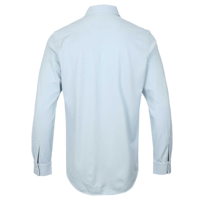 Paul Smith Pique Shirt in Sky Blue Back