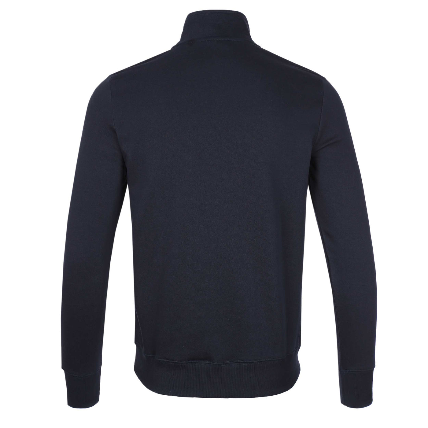 Paul Smith Reg Fit Half Zip Sweat Top in Navy Back