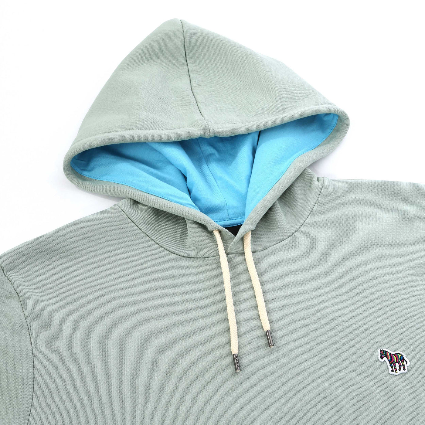 Paul Smith Reg Fit Hoody Sweat Top in Green Hood