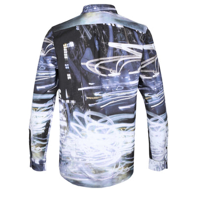 Paul Smith Reg Fit Lights Shirt in Black Back