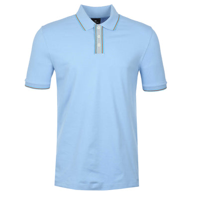 Paul Smith Reg Fit Polo Shirt in Light Blue