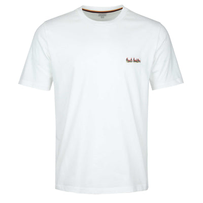 Paul Smith Repeat Logo T Shirt in White