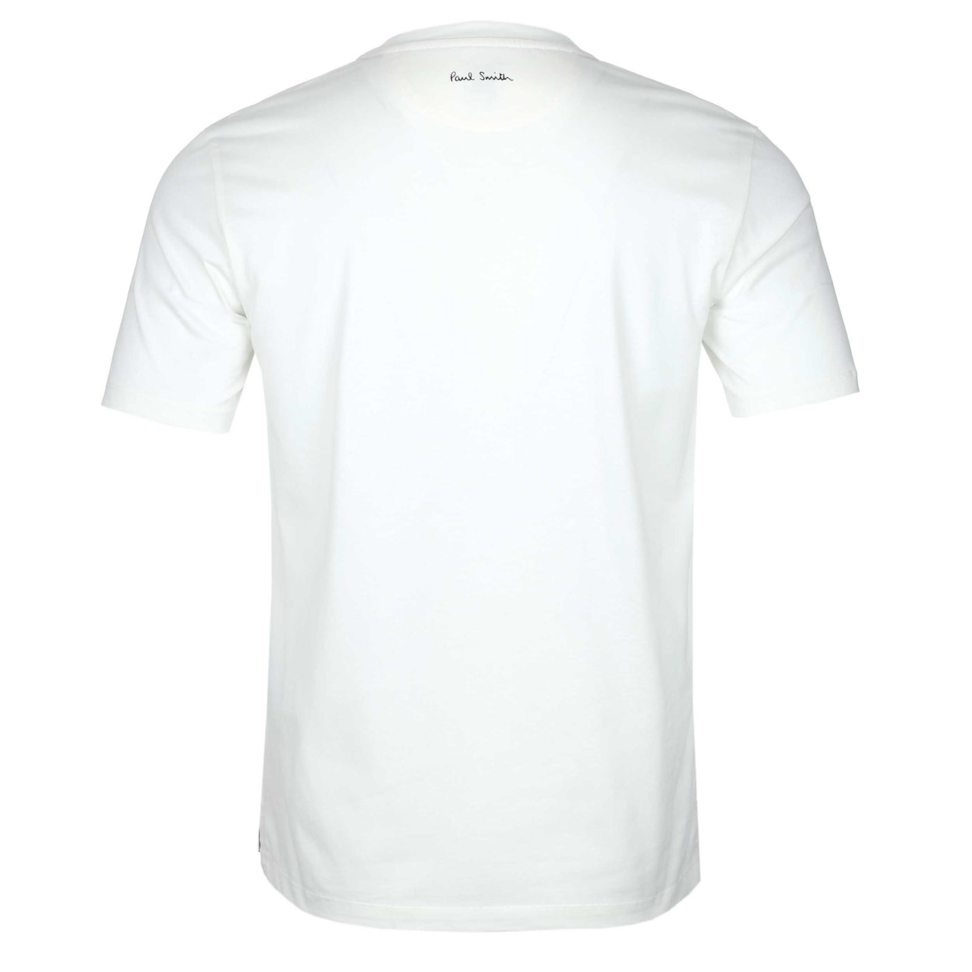 Paul Smith Shadow Logo T Shirt in White Back