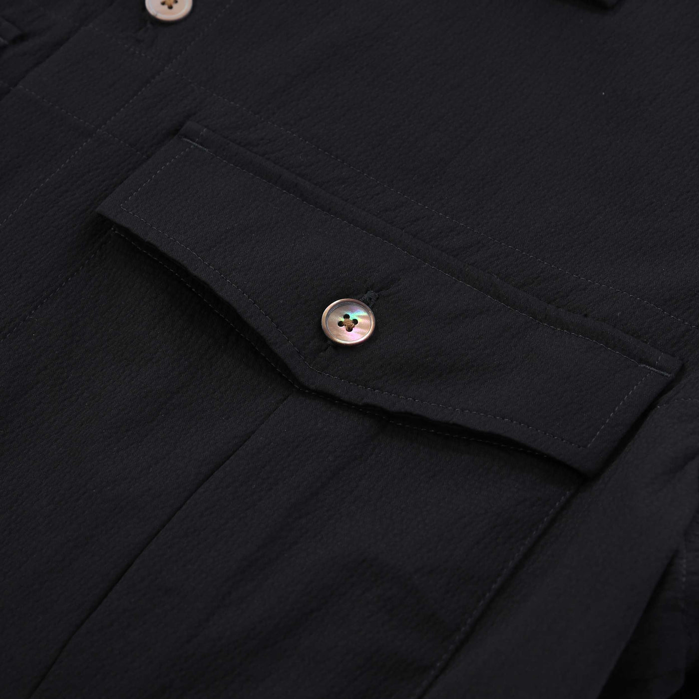 Paul Smith Utility Shirt in Black pocket