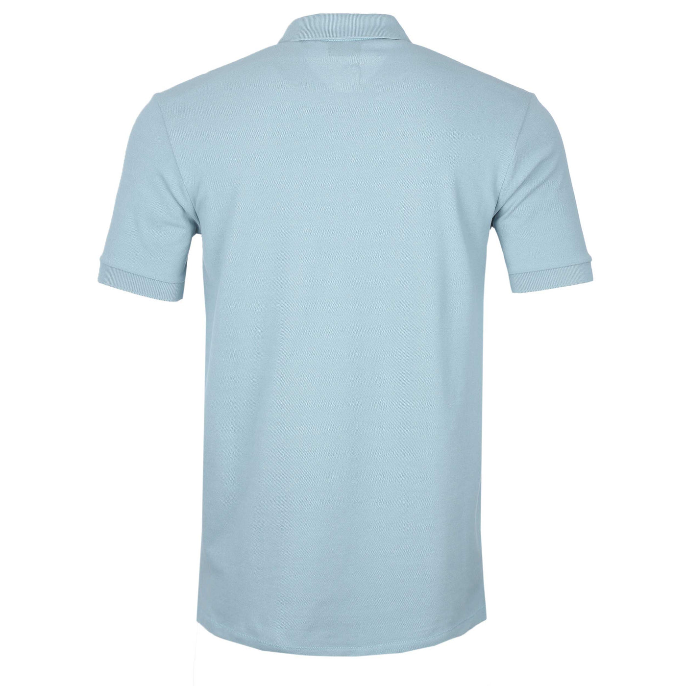 Paul Smith Zebra Badge Polo Shirt in Duck Egg Blue Back