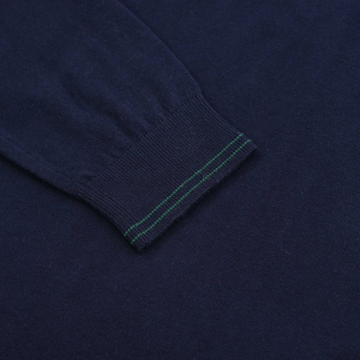 Paul Smith Zip Neck Zeb Bad Knitwear in Navy Detail