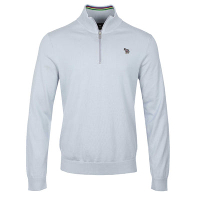 Paul Smith Zip Zeb Bad Knitwear in Grey