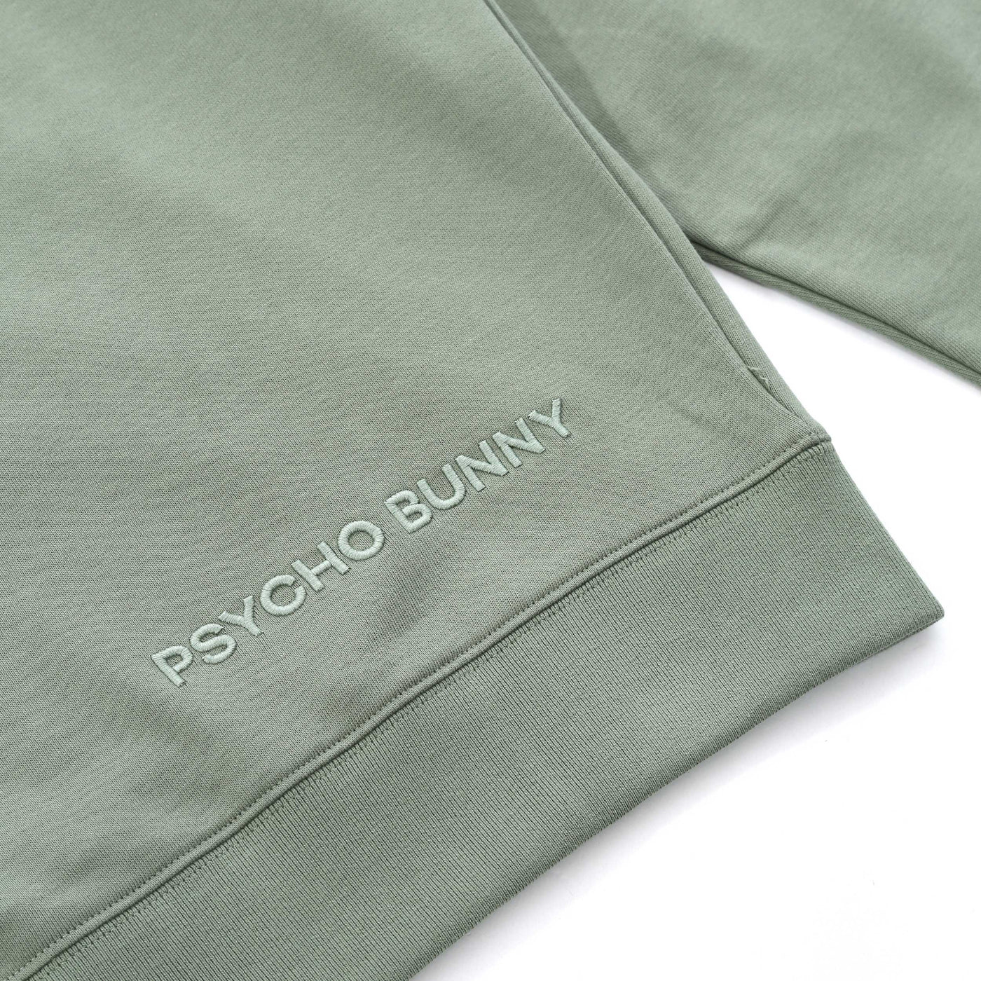 Psycho Bunny Baxter OTH Hoodie Sweat Top in Sea Spray Green Logo2