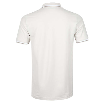 Psycho Bunny Baxter Polo Shirt in Natural Linen Back