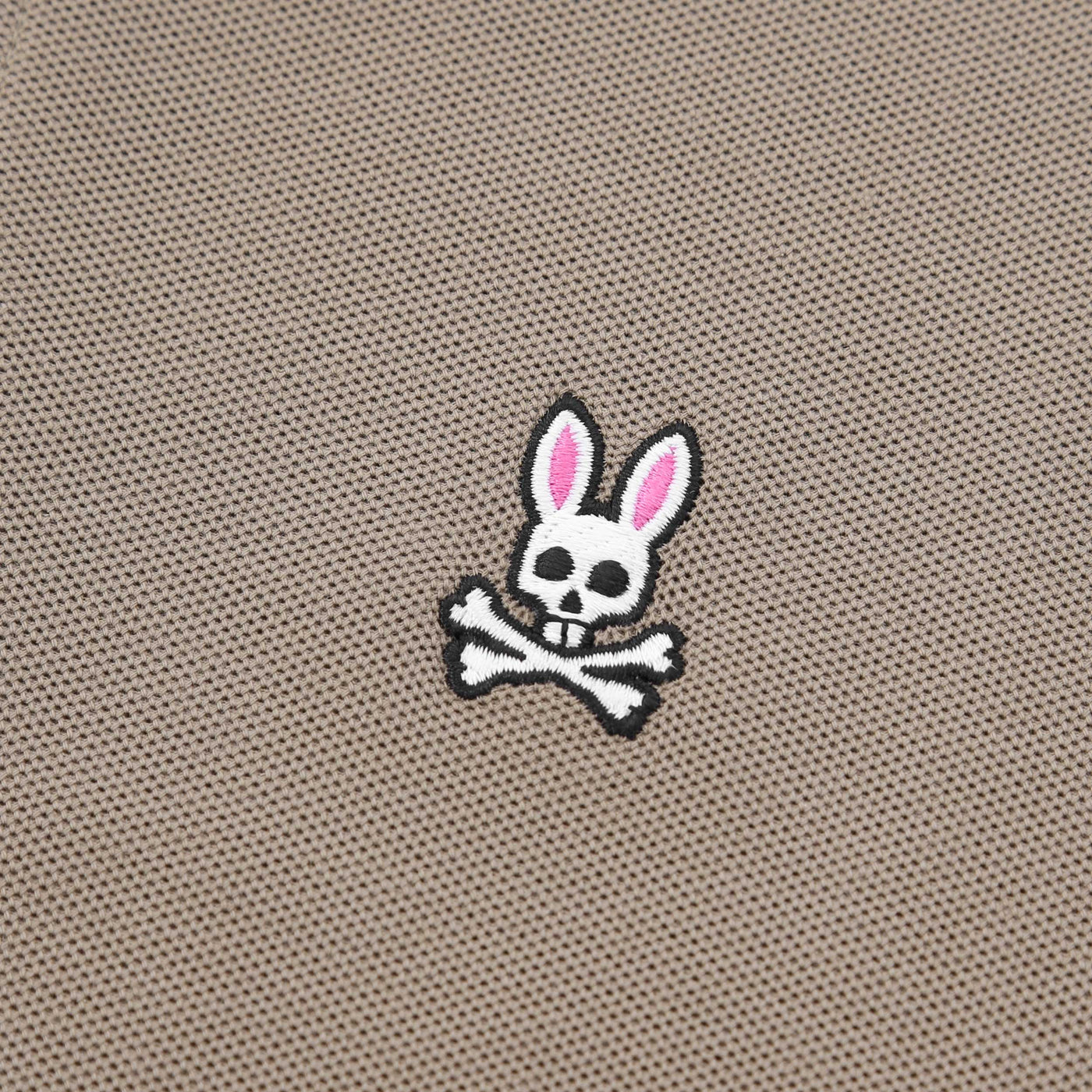 Psycho Bunny Classic Polo Shirt in Antique Taupe Logo