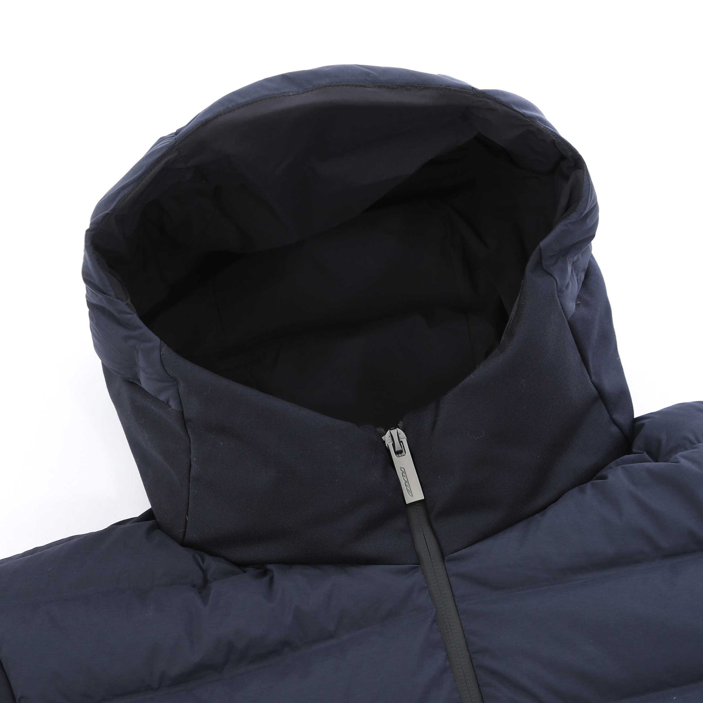 RRD Terzilio Duck Soft Jacket in Navy Hood