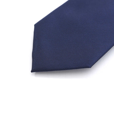 Remus Uomo Tie in Navy Close Up