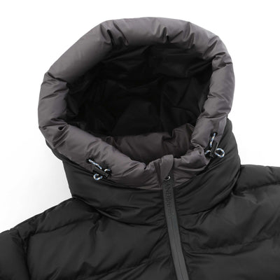 Sandbanks Apres Puffer Jacket in Black Hood