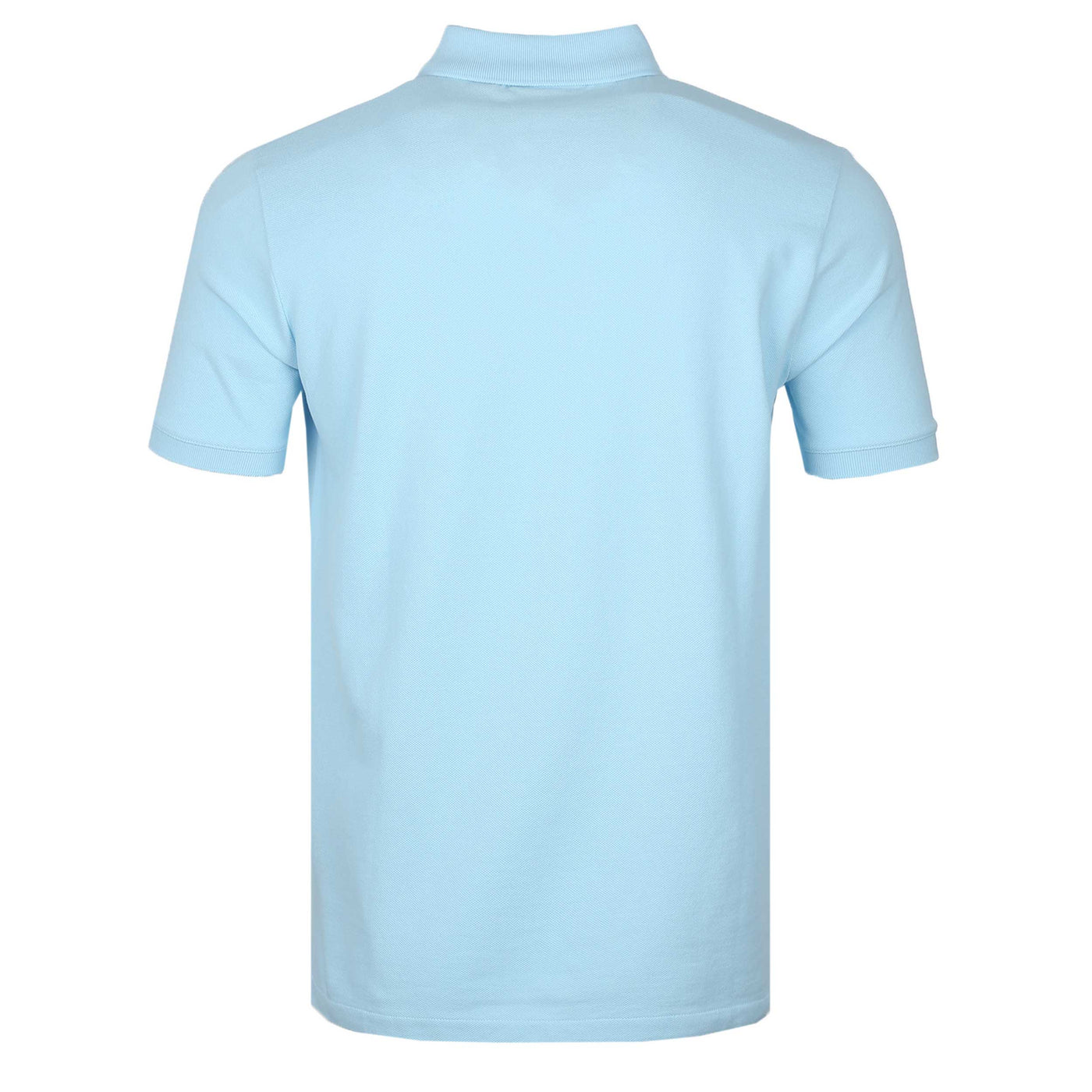 Sandbanks Badge Logo Polo Shirt in Crystal Blue Back