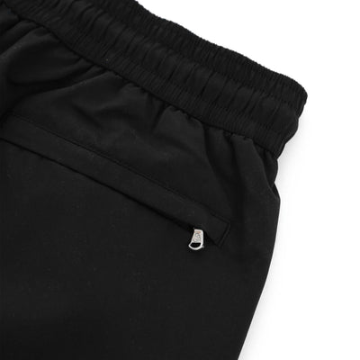 Sandbanks Badge Logo Swim Shorts in Black Pocket