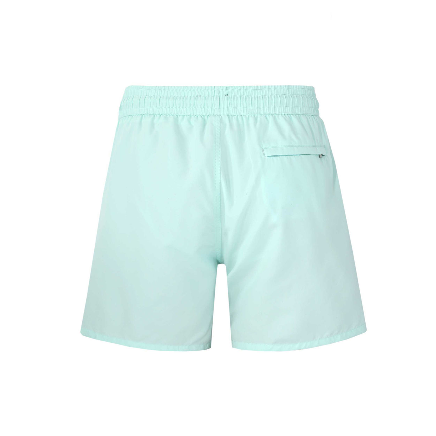 Sandbanks Badge Logo Swim Shorts in Mint Back