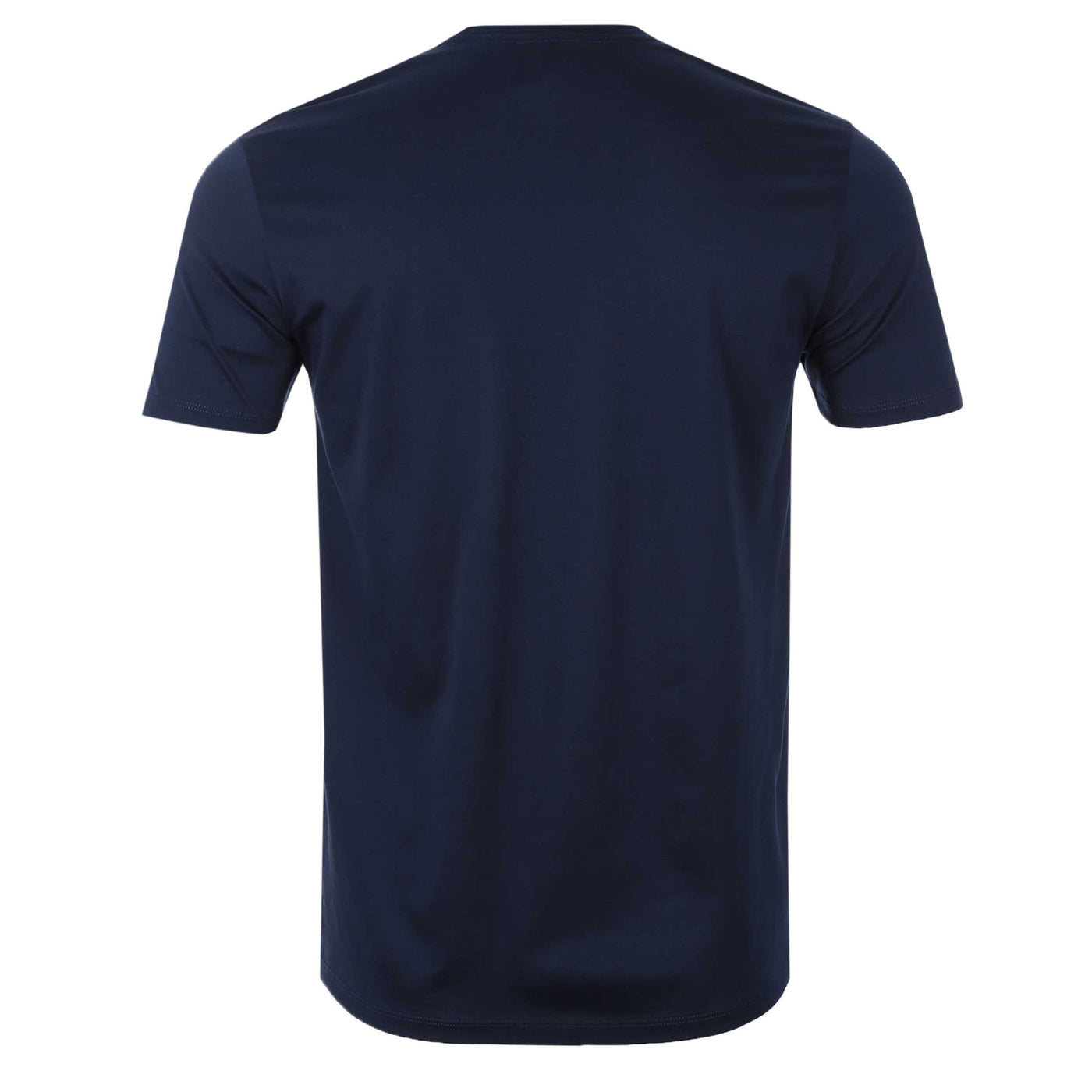 Sandbanks Badge Logo T Shirt in Navy Back