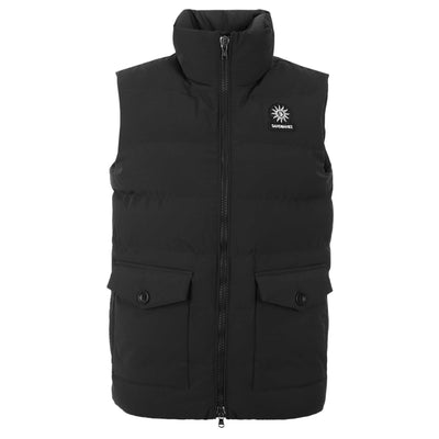 Sandbanks Explorer Gilet in BlackSandbanks Explorer Gilet in Black Front