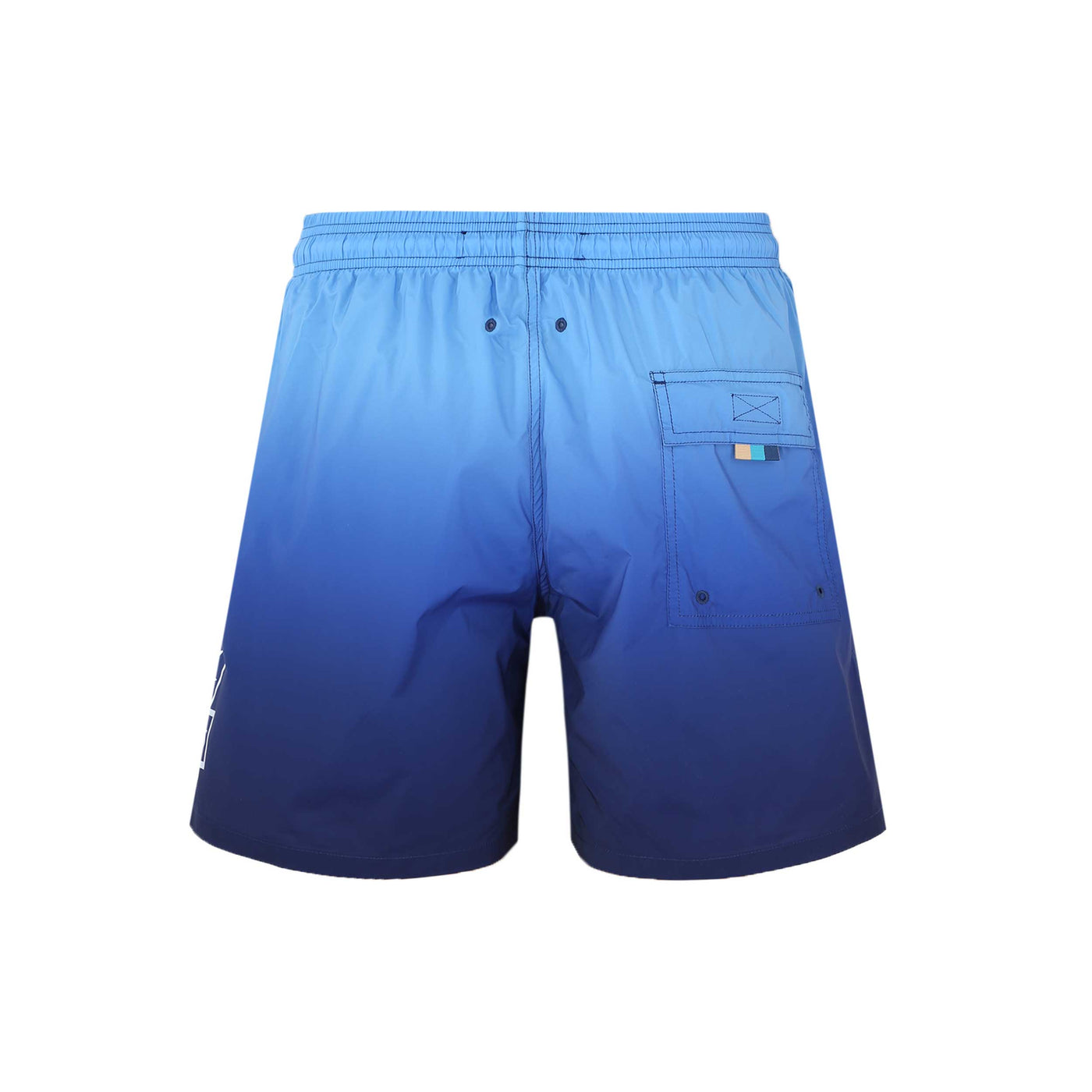 Sandbanks Moonlight Gradient Swim Shorts in Blue Back