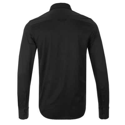 Seinse Basic Stretch Shirt in Black Back