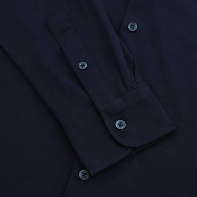 Seinse Basic Stretch Shirt in Navy Cuff