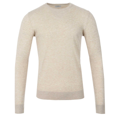 Seinse Crew Neck Knitwear in Beige Melange