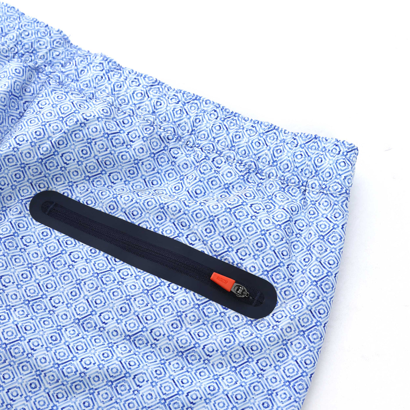 Swims Mosaico Swim Short in Blue Pocket