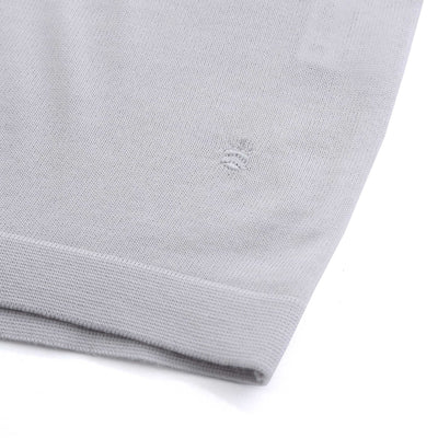 Thomas Maine Merino T-Shirt in Silver