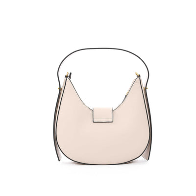 Valentino Bags Frosty RE Ladies Shoulder Bag in Ecru Back