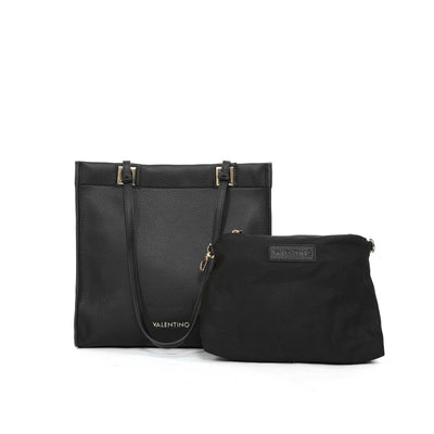 Valentino Bags Post RE Shopper Bag in Black