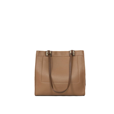 Valentino Bags Post RE Shopper Bag in Camel Back