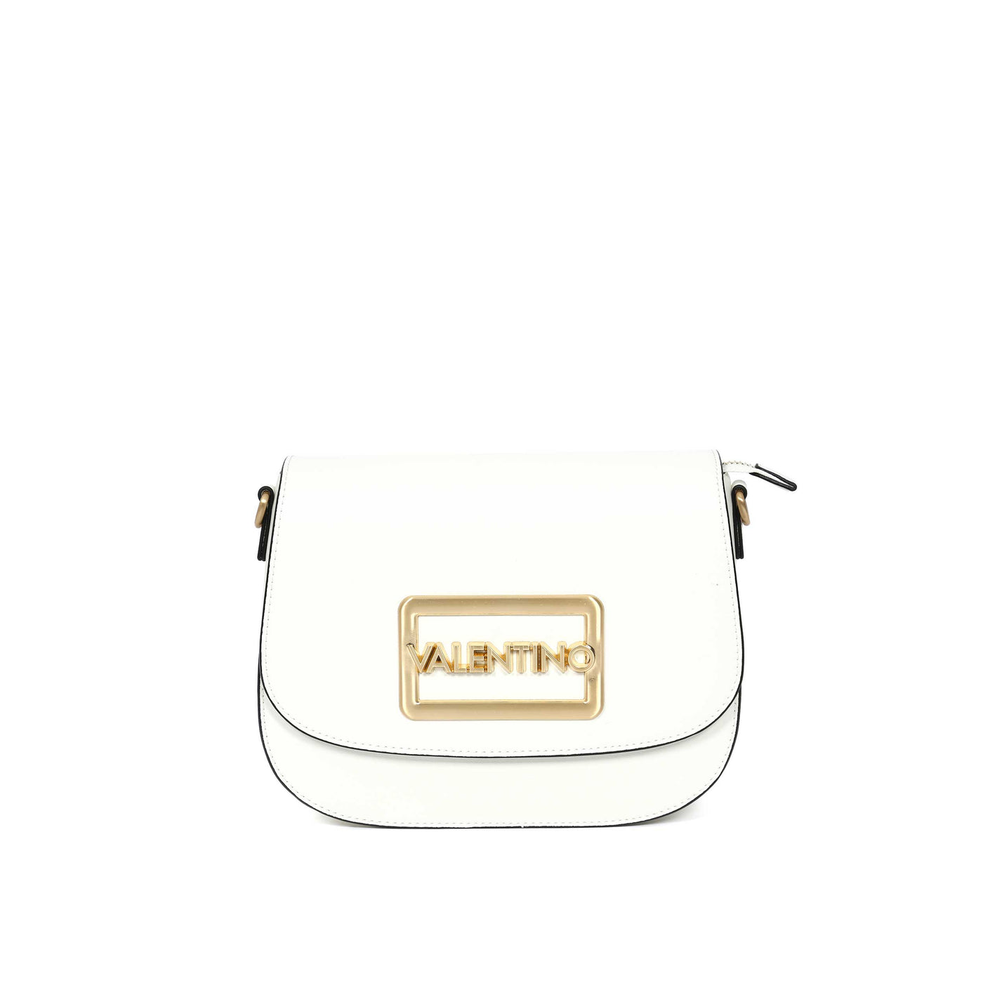 Valentino Bags Princesa Ladies Shoulder Bag in White Front