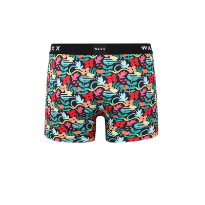 Waxx Fleur Boxer Short in Black Back